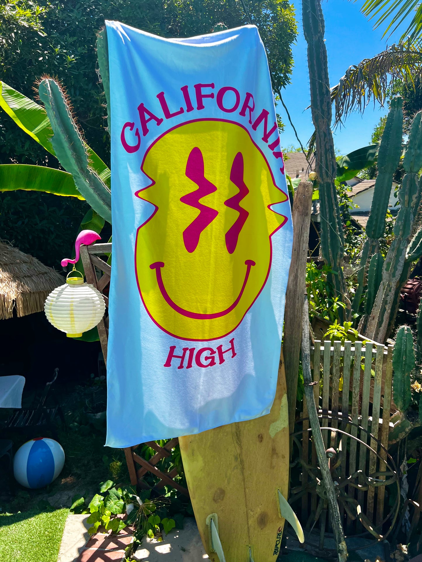 California High Signature Beach Towel